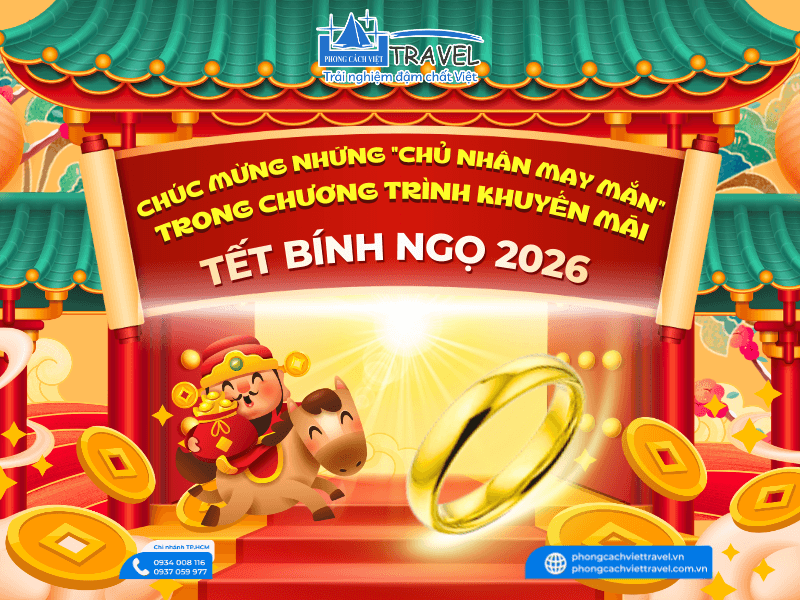CHÚC MỪNG NHỮNG "CHỦ NHÂN MAY MẮN" TRONG CHƯƠNG TRÌNH KHUYẾN MÃI TẾT BÍNH NGỌ 2026