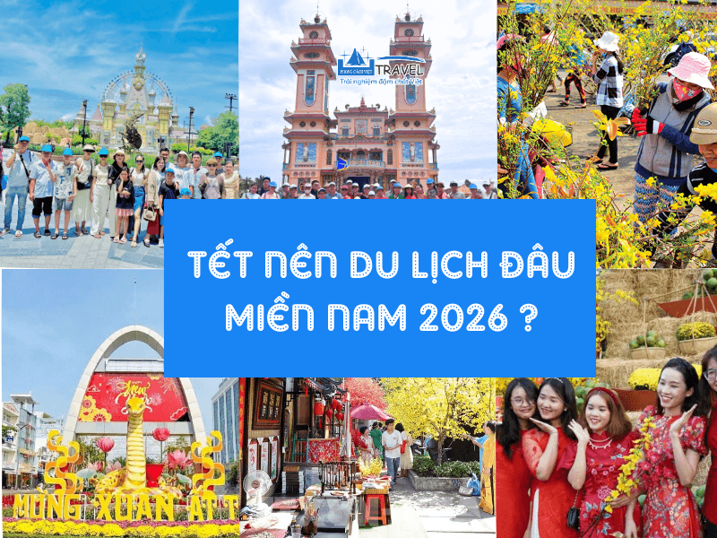 Chụp hình kỷ niệm tại những địa điểm đẹp miền Nam vào Tết