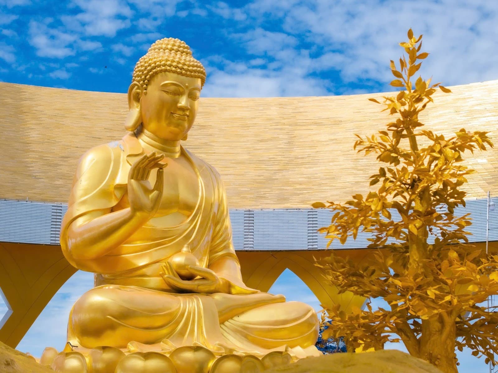 Lễ An Vị Tôn Tượng Đức Phật Câu Na Hàm Tại Núi Bà Đen Tây Ninh